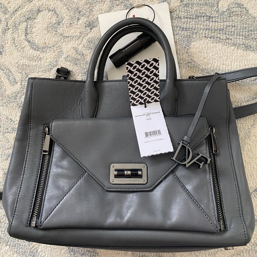 Diane von Furstenberg Secret Agent Tote Bag NWT